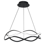 Swerve 4CCT Chandelier By WAC Lighting