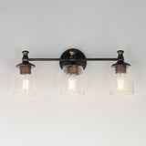 Swirl Bath Vanity Light Antique Bronze by Maxim Lighting