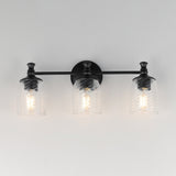 Swirl Bath Vanity Light Black by Maxim Lighting