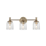 Swirl Bath Vanity Light Satin Champagne by Maxim Lighting