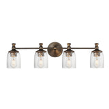 Swirl Bath Vanity Light Antique Bronze by Maxim Lighting
