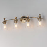 Swirl Bath Vanity Light Satin Champagne by Maxim Lighting