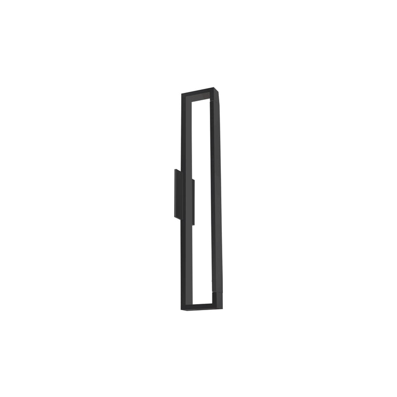 Swivel Wall Sconce — 24-in, Black