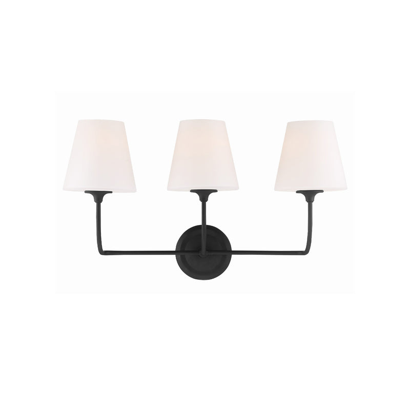 Sylvan Bathroom Vanity 23.25'' Black Forged