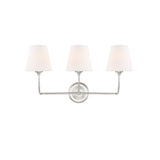Sylvan Bathroom Vanity 23.25'' Brushed Nickel