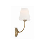Sylvan Flared Shade Sconce 17" Vibrant Gold