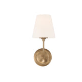 Sylvan Flared Shade Sconce 6" Vibrant Gold