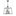 Sylvan Lantern Chandelier 21.5'' Black Forged White
