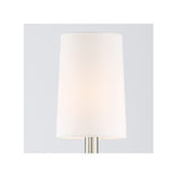 Sylvan Linear Chandelier 42'' Polished Nickel White