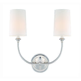 Sylvan Sconce 15.5" Polished Nickel