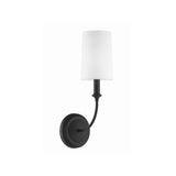 Sylvan Sconce 4.75" Black Forged