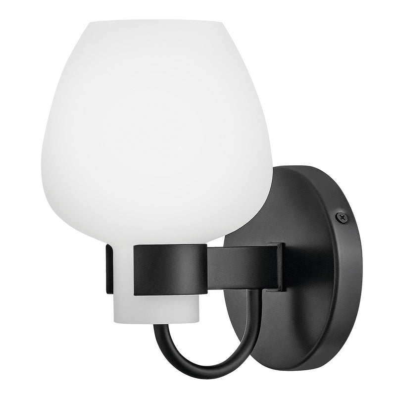 Sylvie Small Sconce - Black - by Hinkley