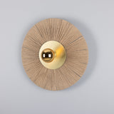 Syracuse Rope Wall Light - Satin Brass