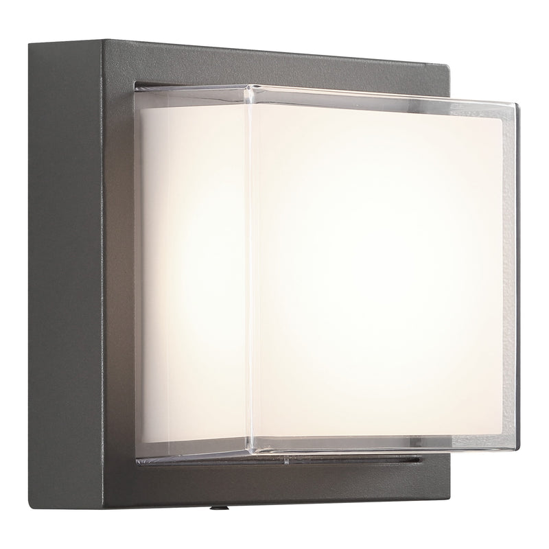Syvana Square Wall Sconce Grey