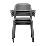 Toní Armchair - Anthracite, four stacked