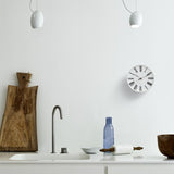 Arne Jacobsen Roman Wall Clock, Medium, Ø: 8.3" By Arne Jacobsen