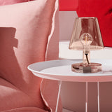 Transloetje Table Lamp - Brown, on a side table