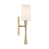 Trenton 5'' Aged Brass Sconce by Crystorama