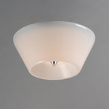 Tack Flush Mount Polished Chrome by Maxim Lighting