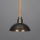Tahiti Rope Pendant - Antique Brass