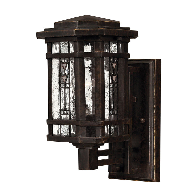 Tahoe Small Wall Mount Lantern - Regency Bronze - by Hinkley