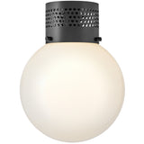 Taj Ceiling Light Black By Lark Living - Side View1