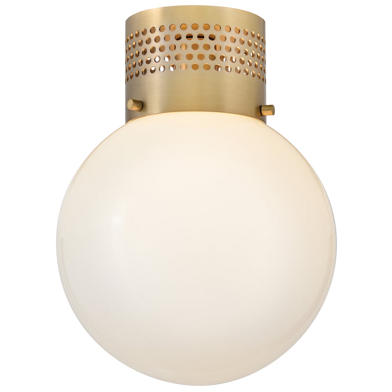 Taj Ceiling Light Lacquered Brass By Lark Living