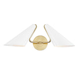 Talia Wall Sconce - Aged Brass