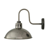 Talise Swan Neck Wall Light - Antique Silver