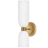 Tallulah Wall Sconce Lacquered Brass By Hinkley - Side View2