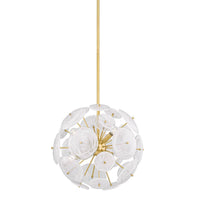 Tamara Chandelier - Aged Brass