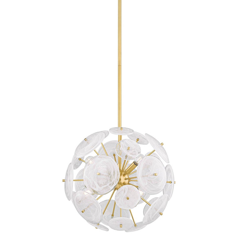 Tamara Chandelier - Aged Brass