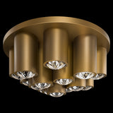 Tamara Semi-Flush Mount Aged Brass By Schonbek Beyond