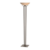 Taper Floor Lamp in Bronze, Sand Glass by Hubbardton Forge