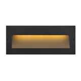 Taper Step 12v Wide Horizontal - Satin Black - by Hinkley