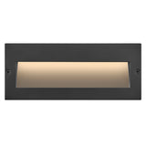 Taper Step 12V Wide Horizontal - Matte Black Stainless - by Hinkley