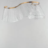 Tartan 1-Light Linear LED Pendant by ET2 - Brushed Champagne