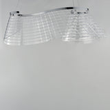 Tartan 1-Light Linear LED Pendant by ET2 - Polished Chrome