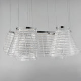 Tartan 3-Light LED Pendant by ET2 - Polished Chrome