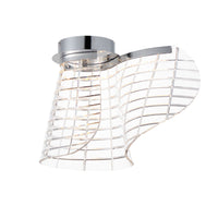 Tartan LED Flush Mount by ET2 - Polished Chrome