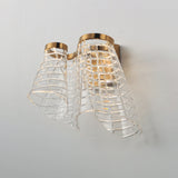 Tartan LED Wall Sconce by ET2 - Brushed Champagne