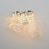 Tartan LED Wall Sconce by ET2 - Polished Chrome