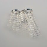 Tartan LED Wall Sconce by ET2 - Polished Chrome