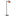Tatawin Floor Lamp Reddish Orange Metal by Faro Barcelona