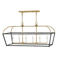 Tate Large Six Light Linear