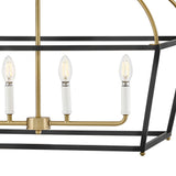 Tate Large Six Light Linear