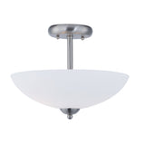 Taylor Semi-Flush Mount Satin Nickel by Maxim Lighting