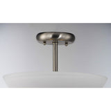 Taylor Semi-Flush Mount Satin Nickel by Maxim Lighting