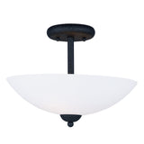 Taylor Semi-Flush Mount Textured Black by Maxim Lighting