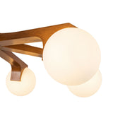 Teak Briar Chandelier by Kuzco Lighting Details